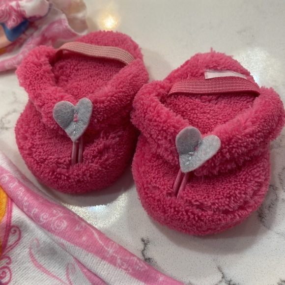 Princess Nightgown & Slippers (American Girl Doll/My Generation Dolls) - Picture 2 of 3